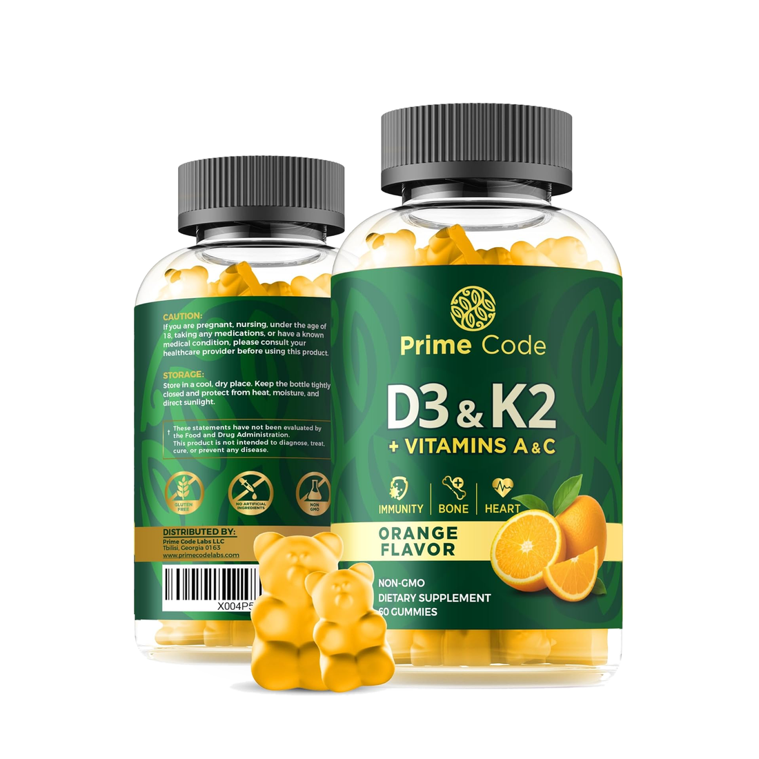 D3 & K2 + Vitamins A & C